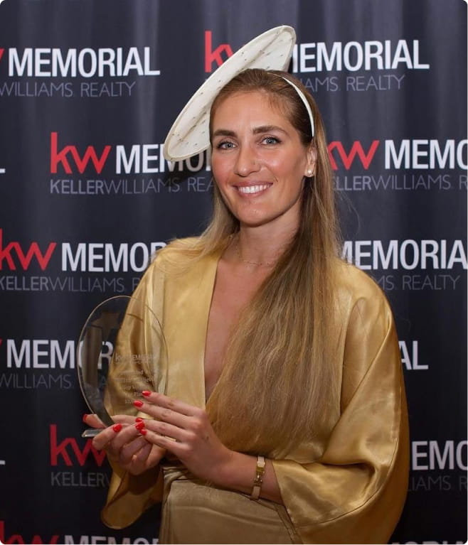 Milica at a Keller Williams Memorial event